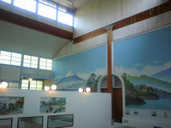 風呂の 壁画 富士山